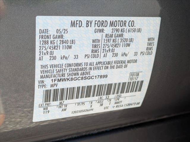 Used 2025 Ford Explorer ST w/ Sun And Sound Package AWD/4WD image 26