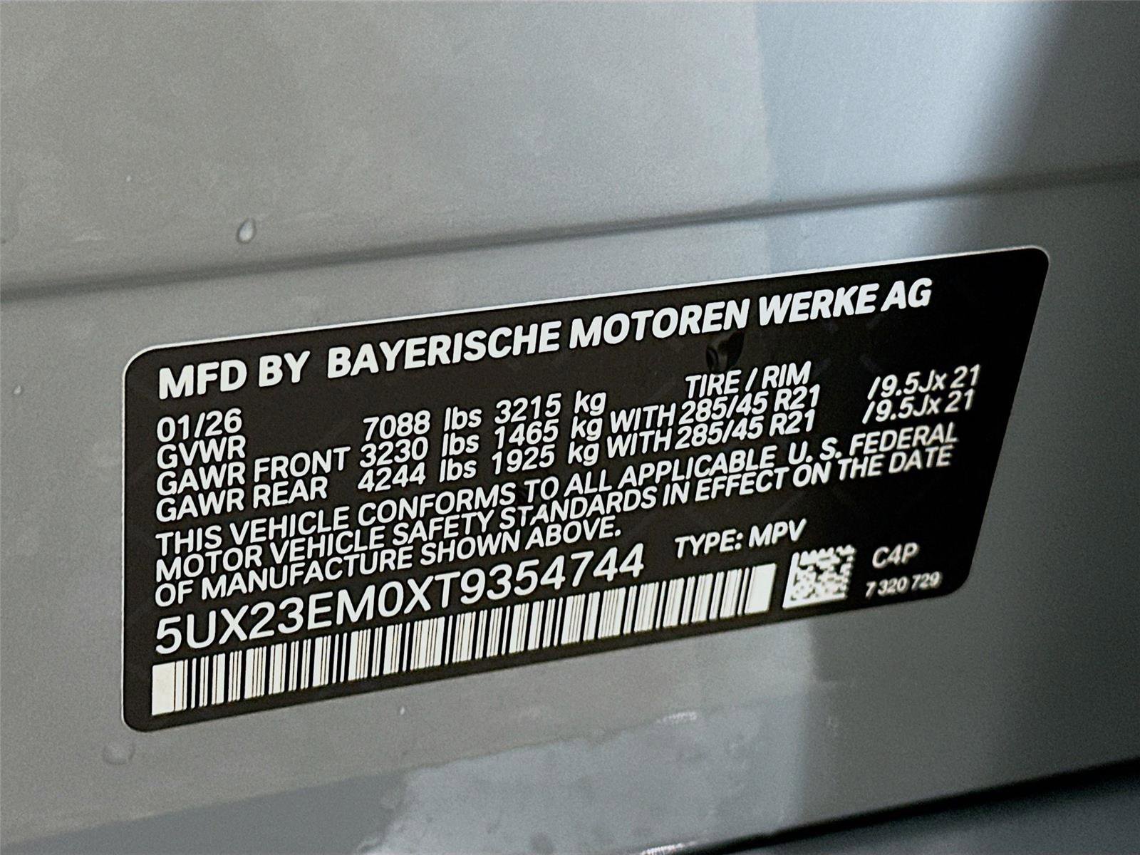 New 2026 BMW X7 xDrive40i w/ M Sport Package image 34