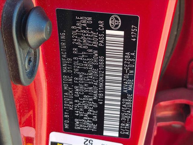 Used 2019 Toyota Camry SE FWD image 15