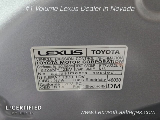 Certified 2024 Lexus RZ 300e Premium FWD image 28