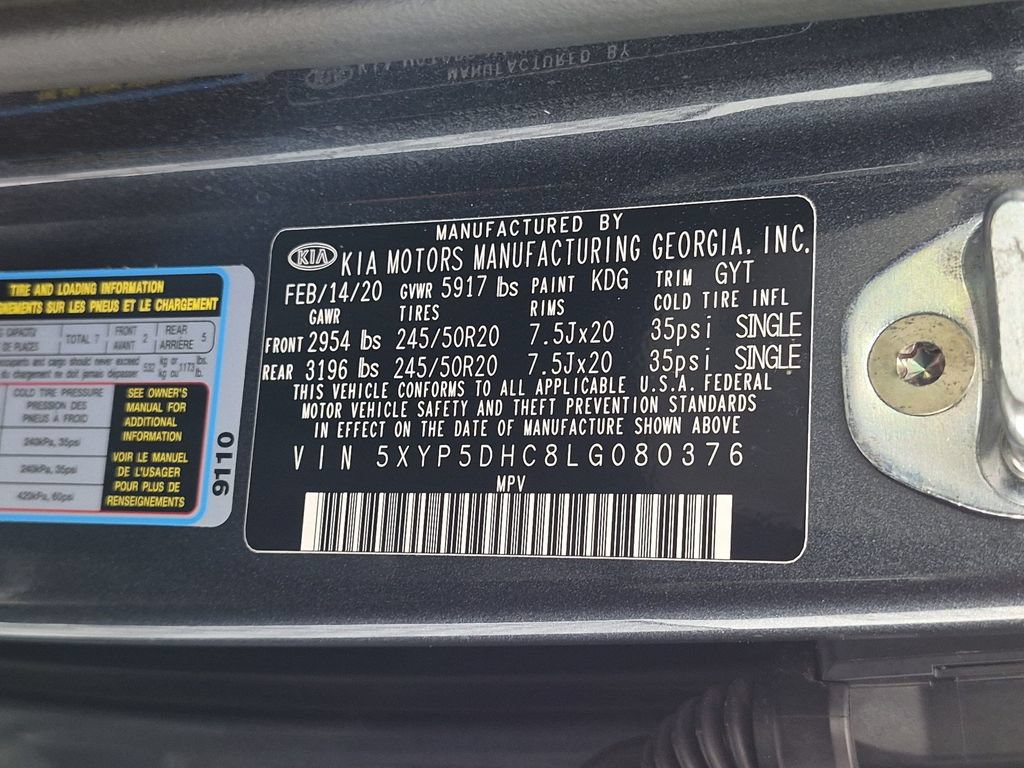 Used 2020 Kia Telluride SX w/ SX Prestige Package AWD/4WD image 43