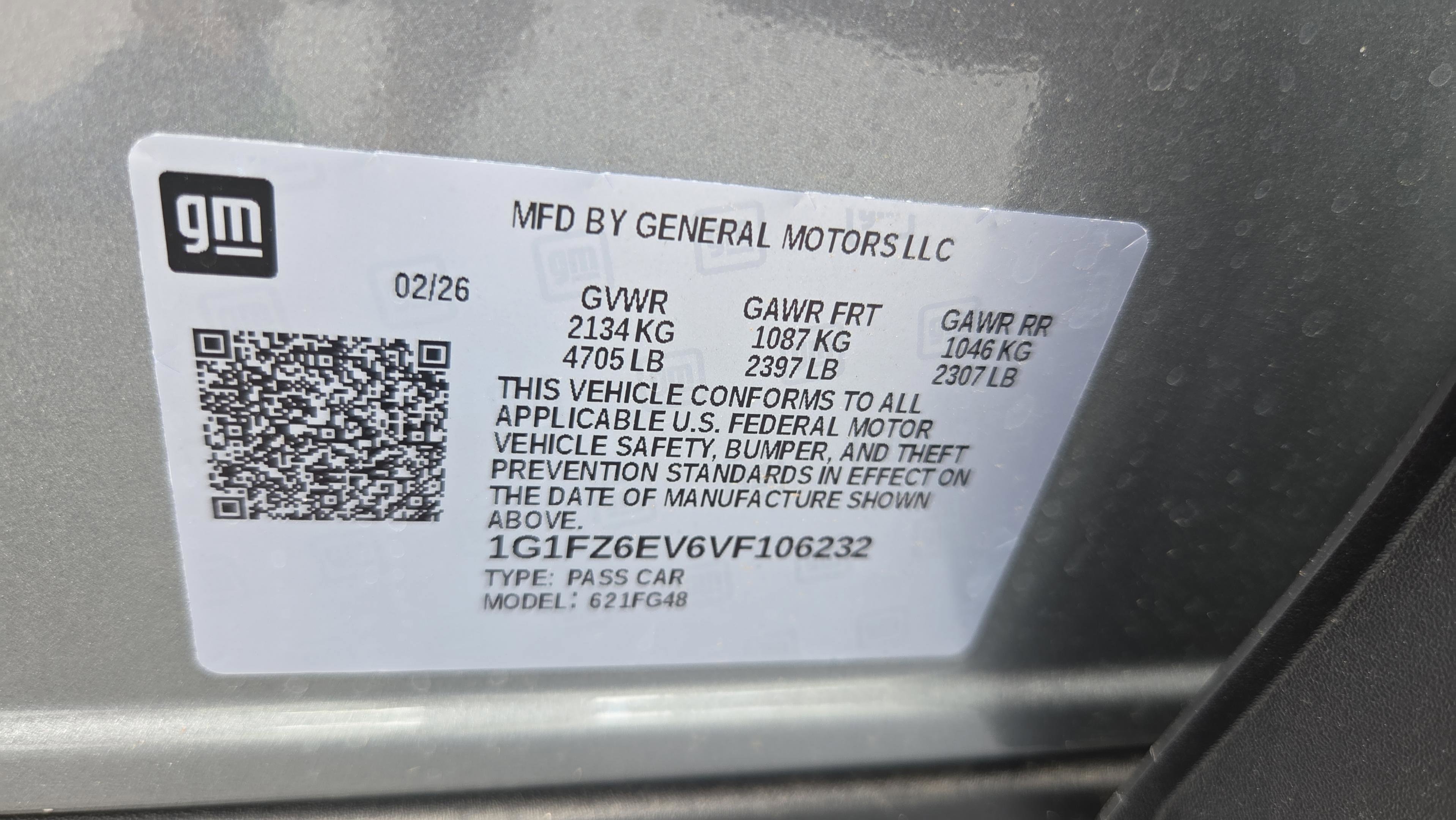 New 2027 Chevrolet Bolt RS w/ LPO, All-Weather Package FWD image 16