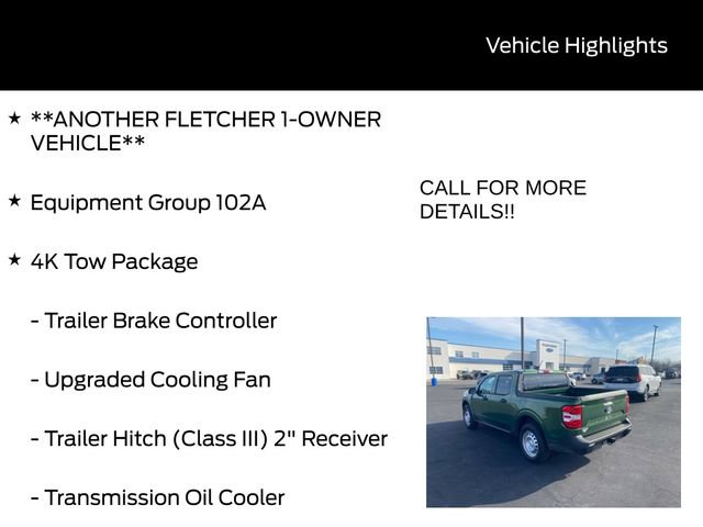 Used 2025 Ford Maverick XL w/ 4K Tow Package image 17