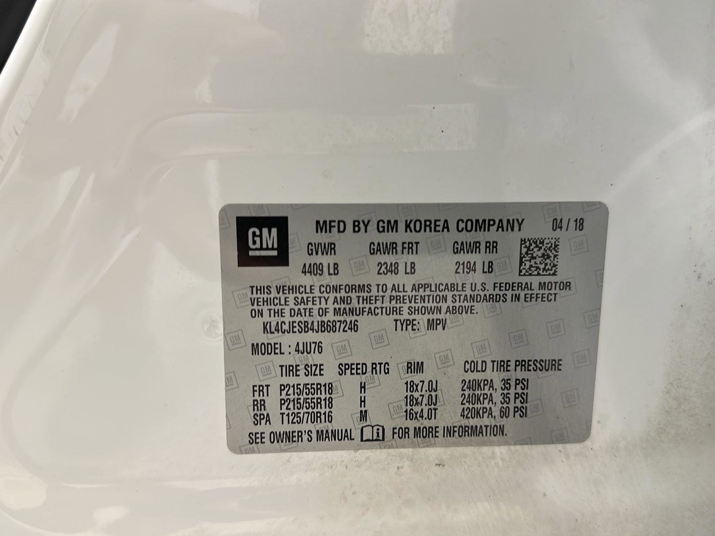 Used 2018 Buick Encore Preferred AWD/4WD image 29