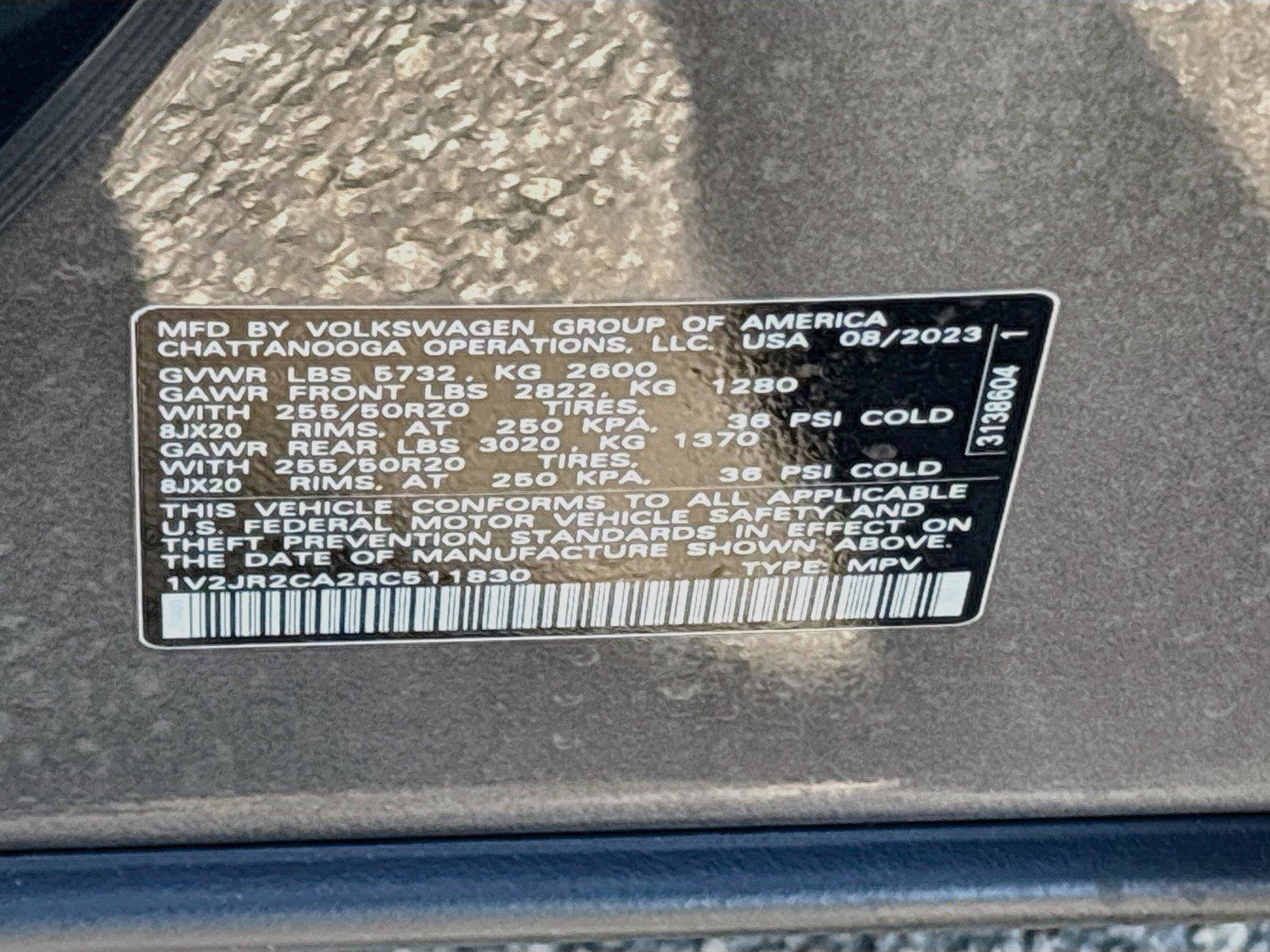 Used 2024 Volkswagen Atlas SE FWD image 33