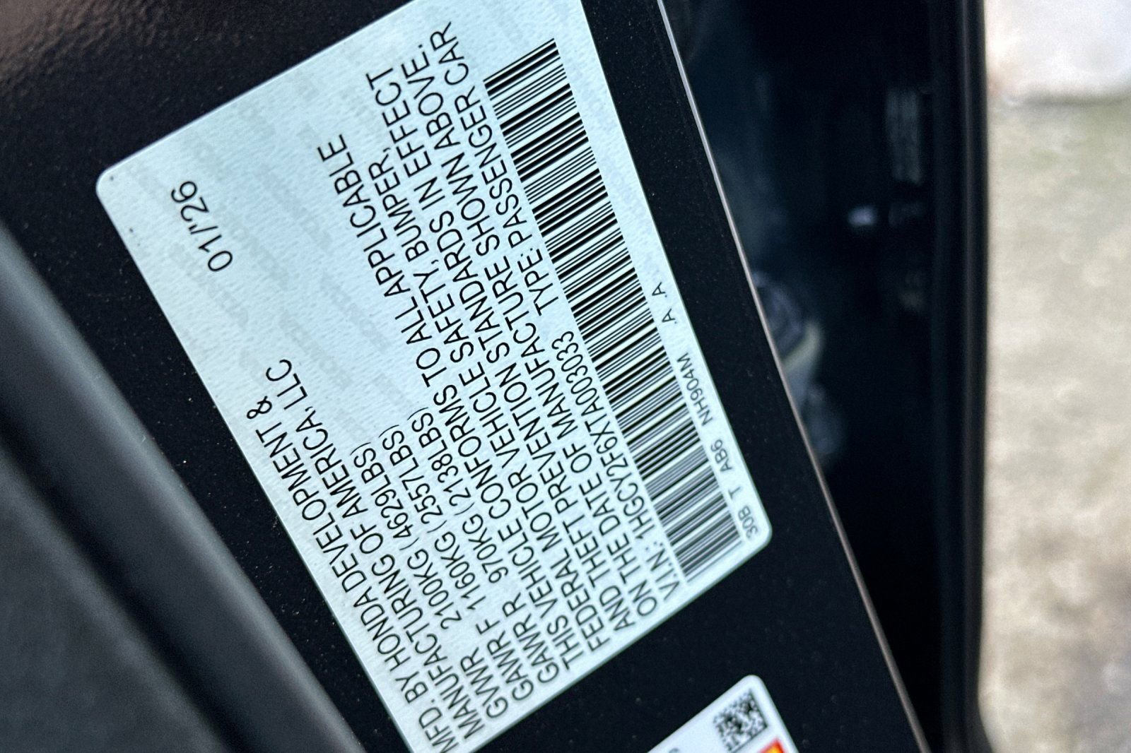 New 2026 Honda Accord EX-L image 31