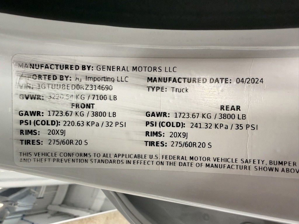 Used 2024 GMC Sierra 1500 SLE w/ Preferred Package image 58