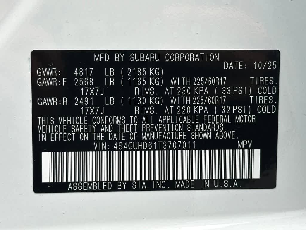 Certified 2026 Subaru Crosstrek 2.0i Premium AWD/4WD image 21