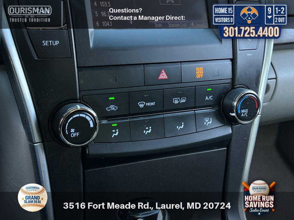 Used 2016 Toyota Camry LE FWD image 13