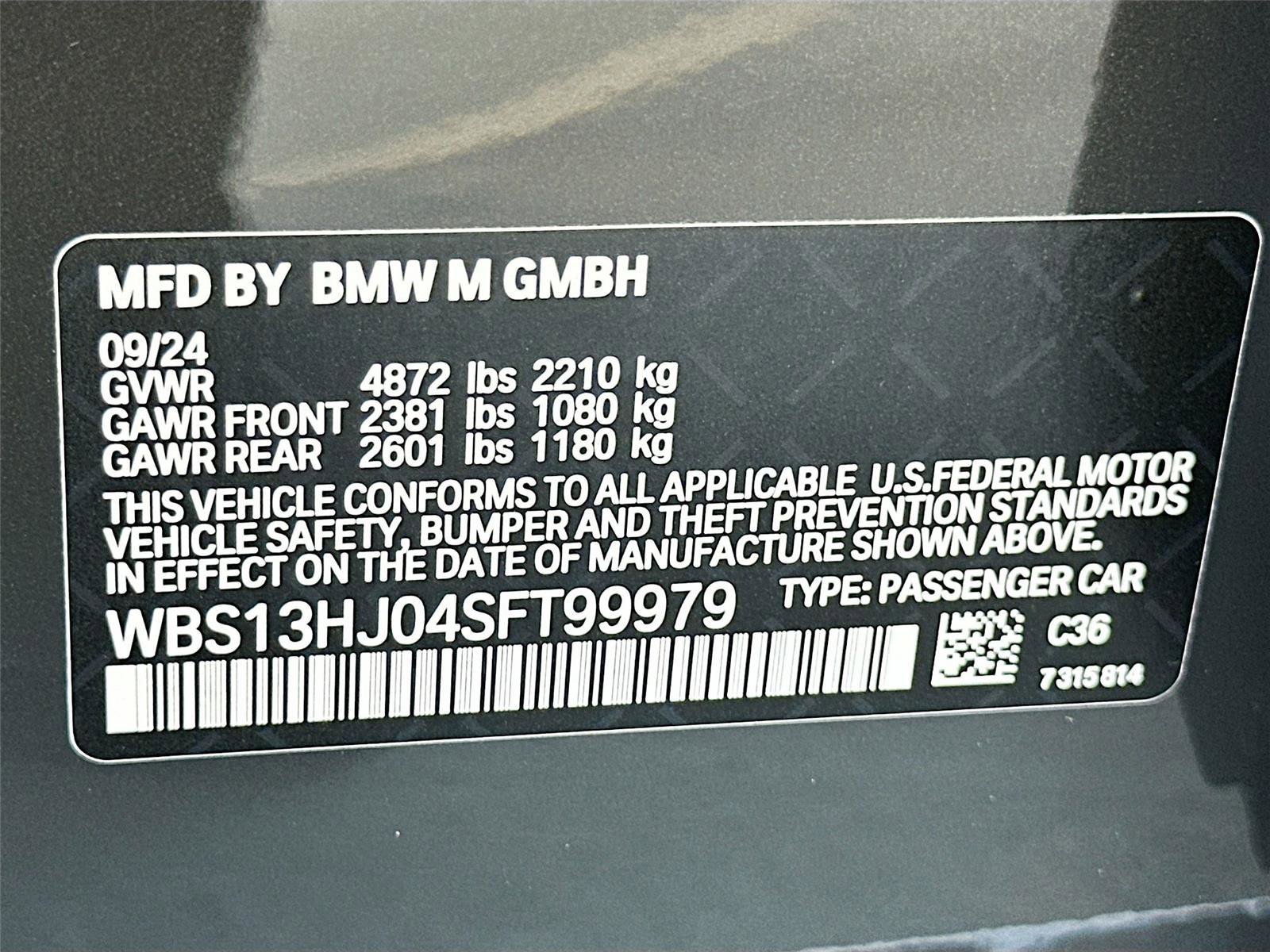 Used 2025 BMW M3 Sedan w/ Executive Package image 34