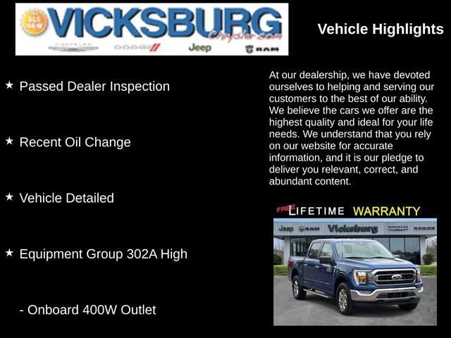 Used 2022 Ford F150 XLT w/ Equipment Group 302A High AWD/4WD image 19