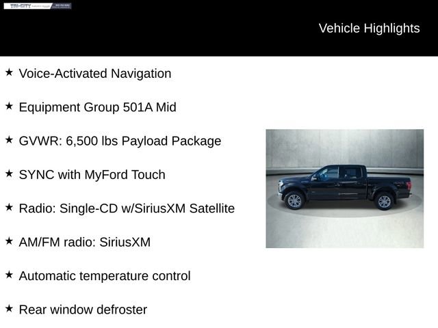 Used 2015 Ford F150 Lariat w/ Equipment Group 501A Mid image 10