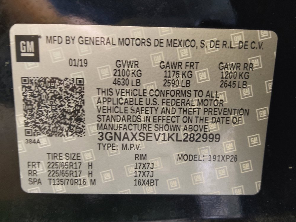 Used 2019 Chevrolet Equinox LS w/ LS Convenience Package AWD/4WD image 33
