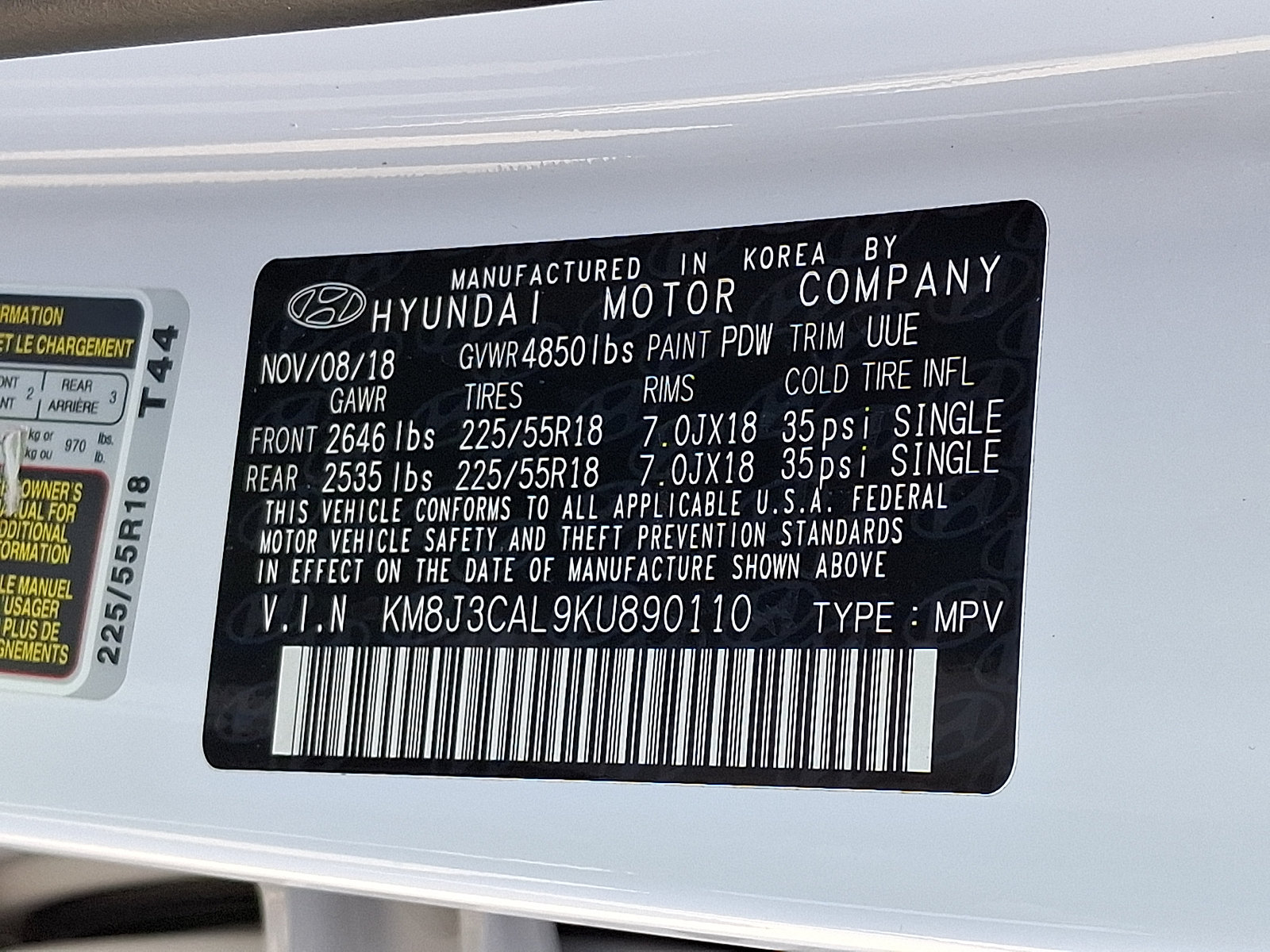 Used 2019 Hyundai Tucson SEL AWD/4WD image 27