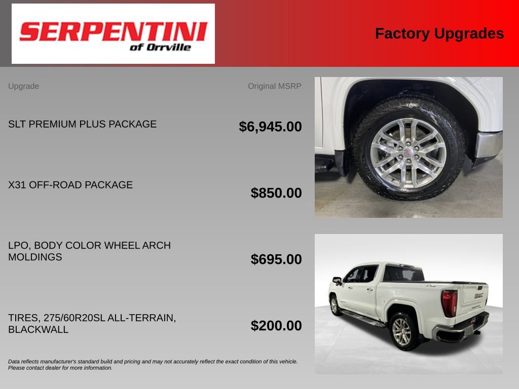 Used 2022 GMC Sierra 1500 SLT w/ SLT Premium Plus Package AWD/4WD image 6