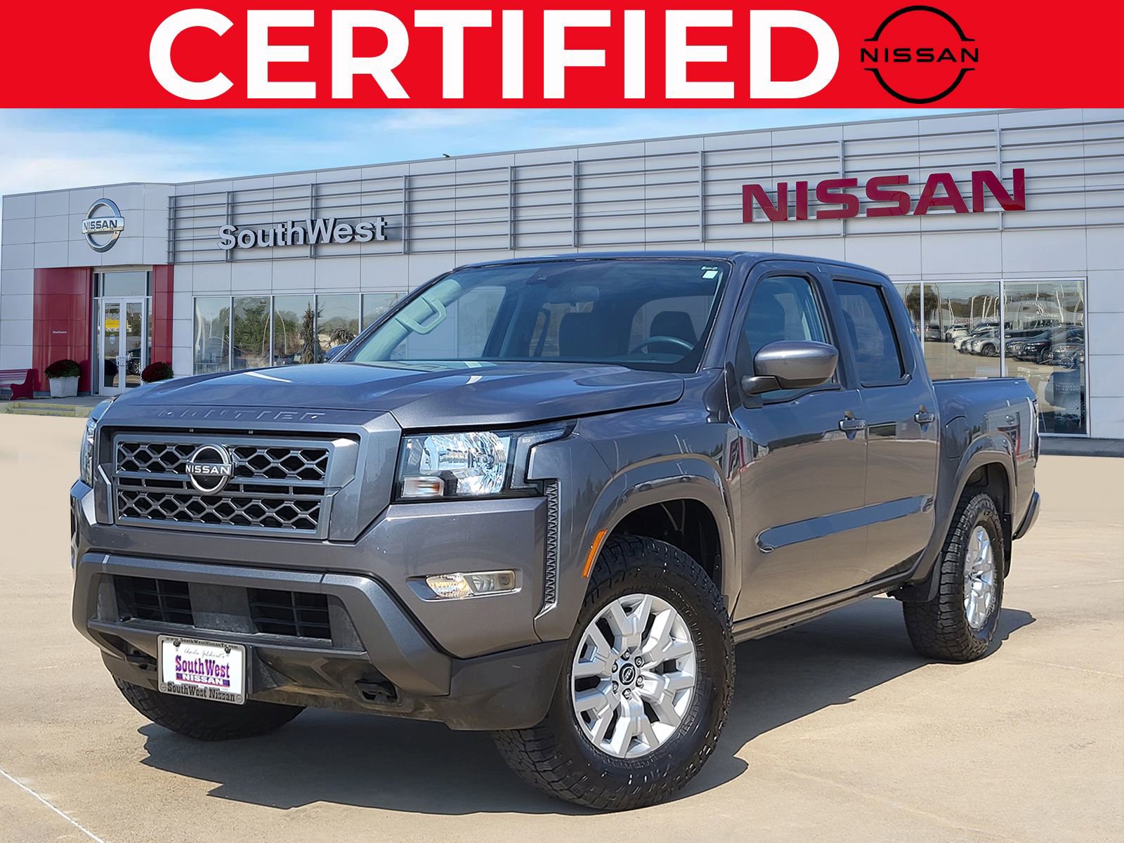 Certified 2022 Nissan Frontier SV
