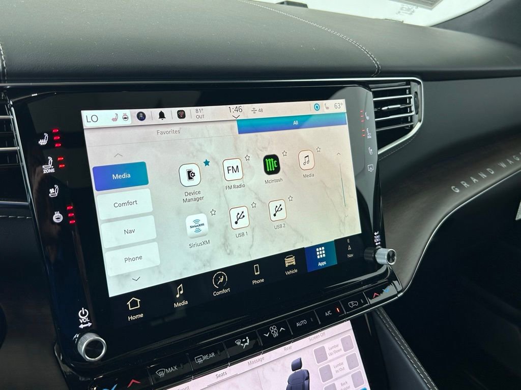 Used 2024 Jeep Grand Wagoneer L 4WD w/ HD Trailer Tow Package image 17