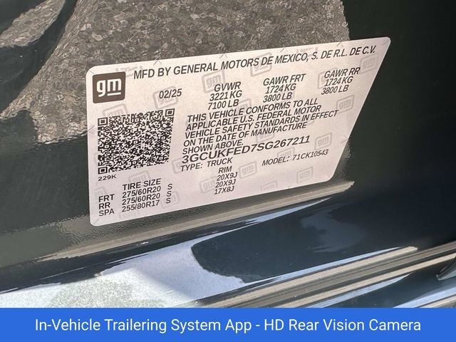 Certified 2025 Chevrolet Silverado 1500 LT Trail Boss w/ Convenience Package II AWD/4WD image 32