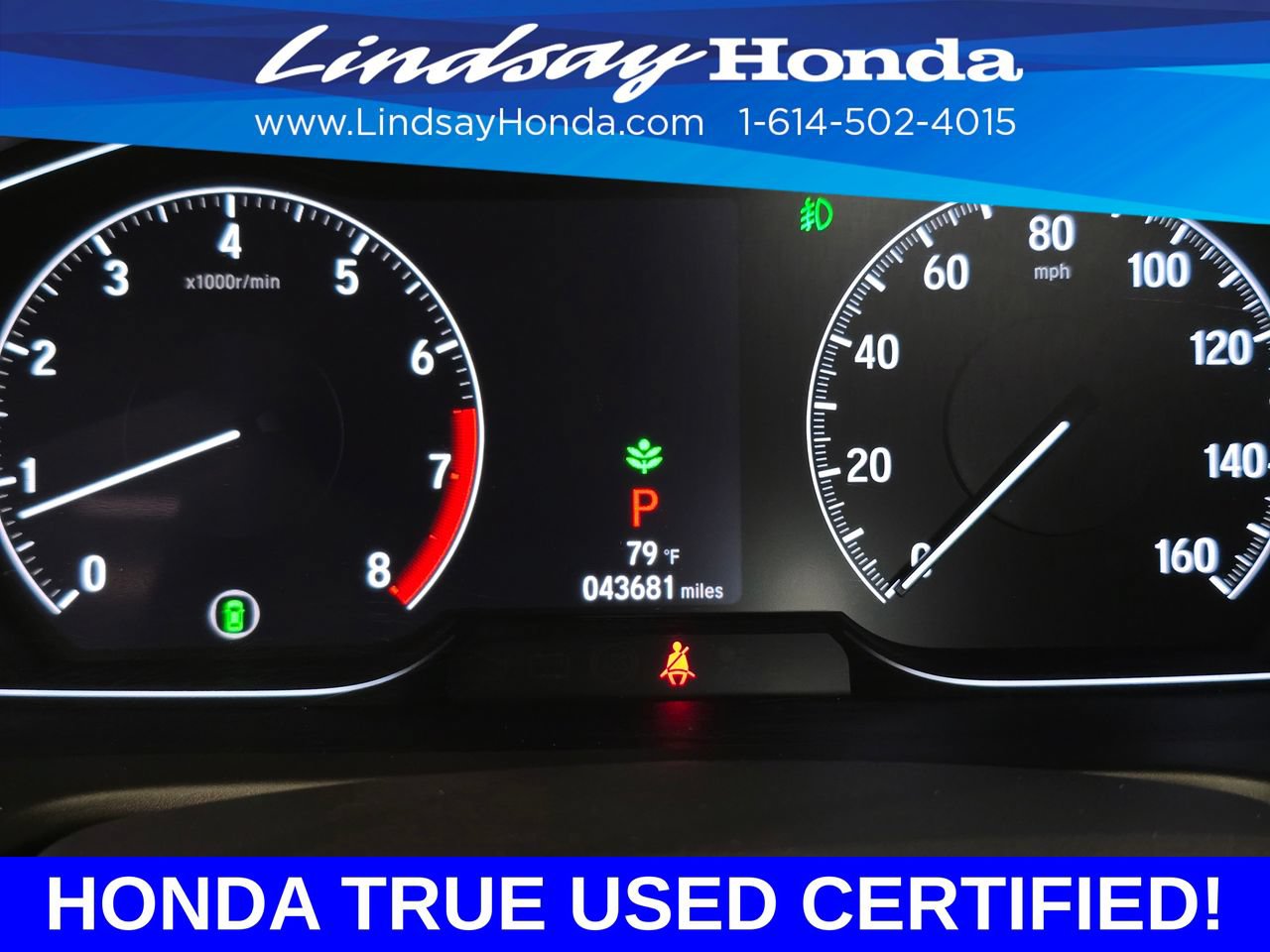 Certified 2019 Honda Accord EX image 14