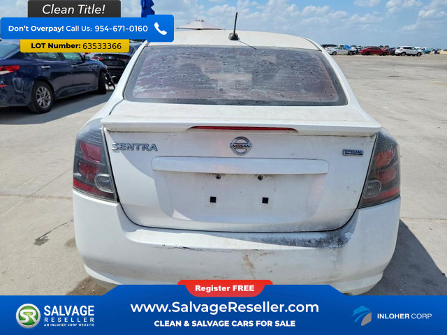 Used 2011 Nissan Sentra 2.0 SR w/ Special Edition Pkg FWD image 8