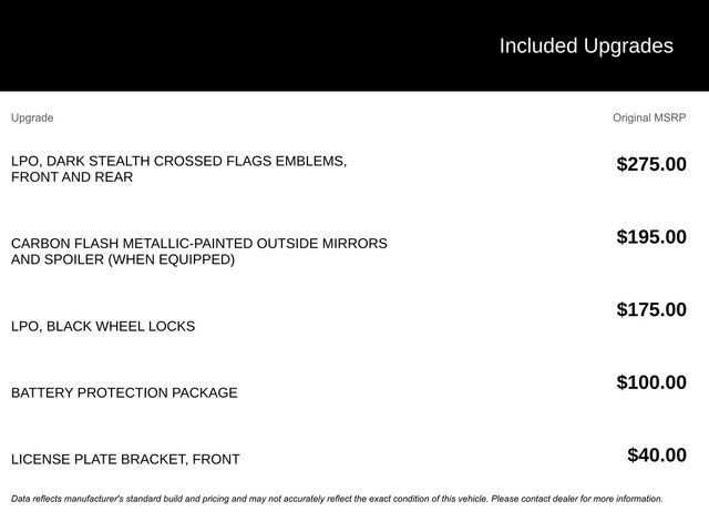 New 2026 Chevrolet Corvette Z06 w/ Battery Protection Package image 10