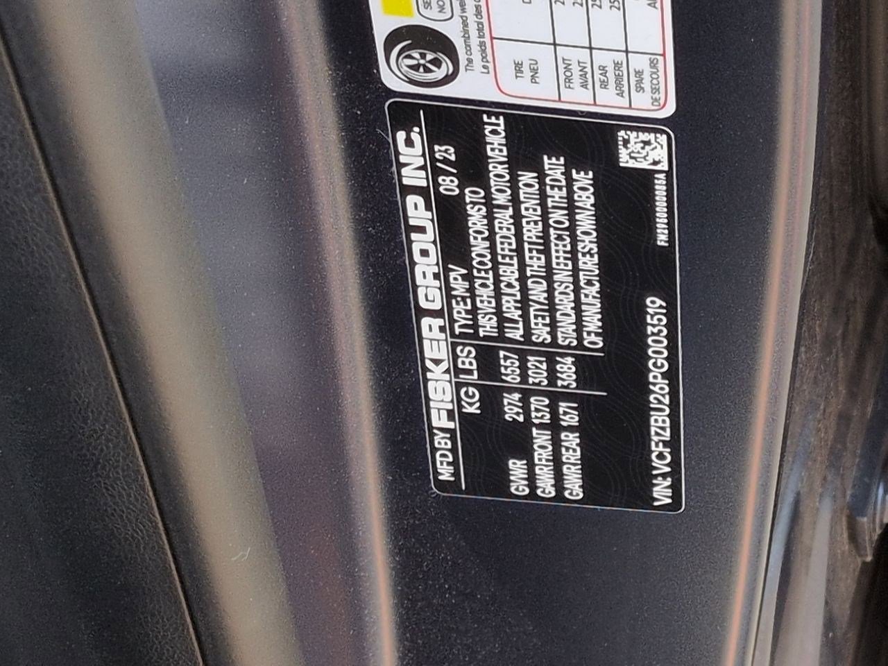 Used 2023 Fisker Ocean One image 29