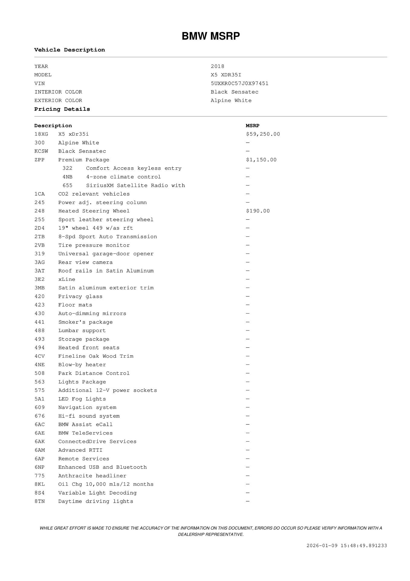 Used 2018 BMW X5 xDrive35i image 11