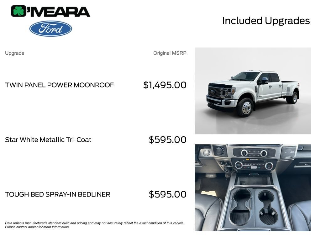 Used 2022 Ford F450 Platinum w/ FX4 Off-Road Package AWD/4WD image 4