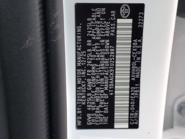 Certified 2026 Toyota Camry SE w/ Multimedia Upgrade Package image 30