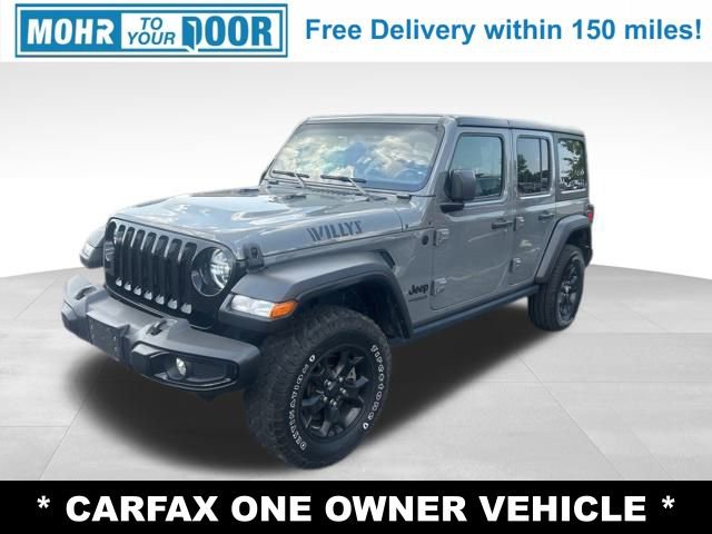 Used 2021 Jeep Wrangler Unlimited Sport image 1