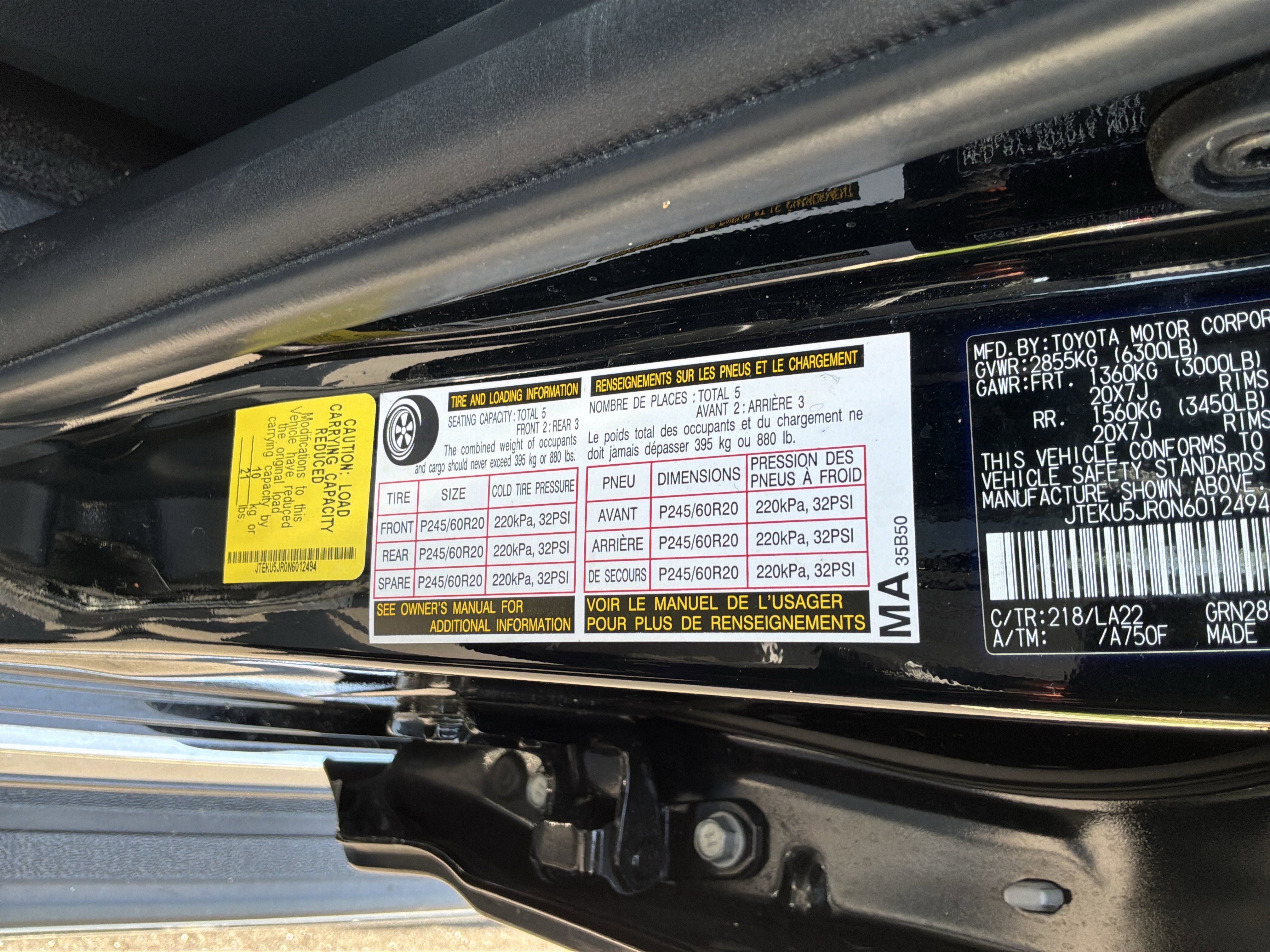Used 2022 Toyota 4Runner Limited AWD/4WD image 35