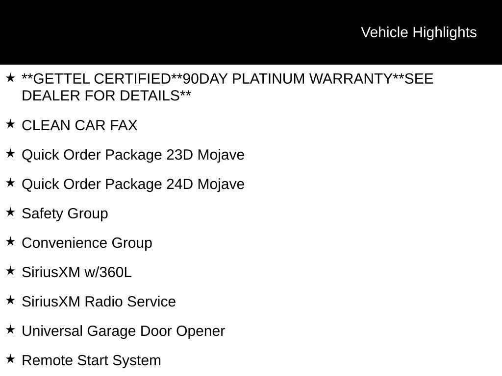 Used 2024 Jeep Gladiator Mojave w/ Safety Group AWD/4WD image 9