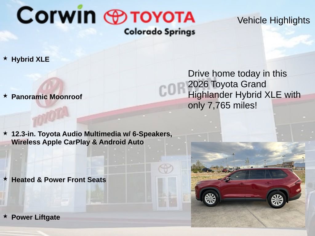 Used 2026 Toyota Grand Highlander XLE image 7