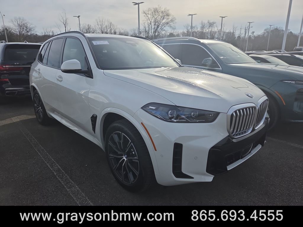 New 2026 BMW X5 sDrive40i w/ M Sport Package