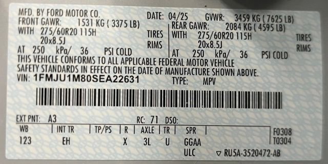Used 2025 Ford Expedition Platinum AWD/4WD image 61