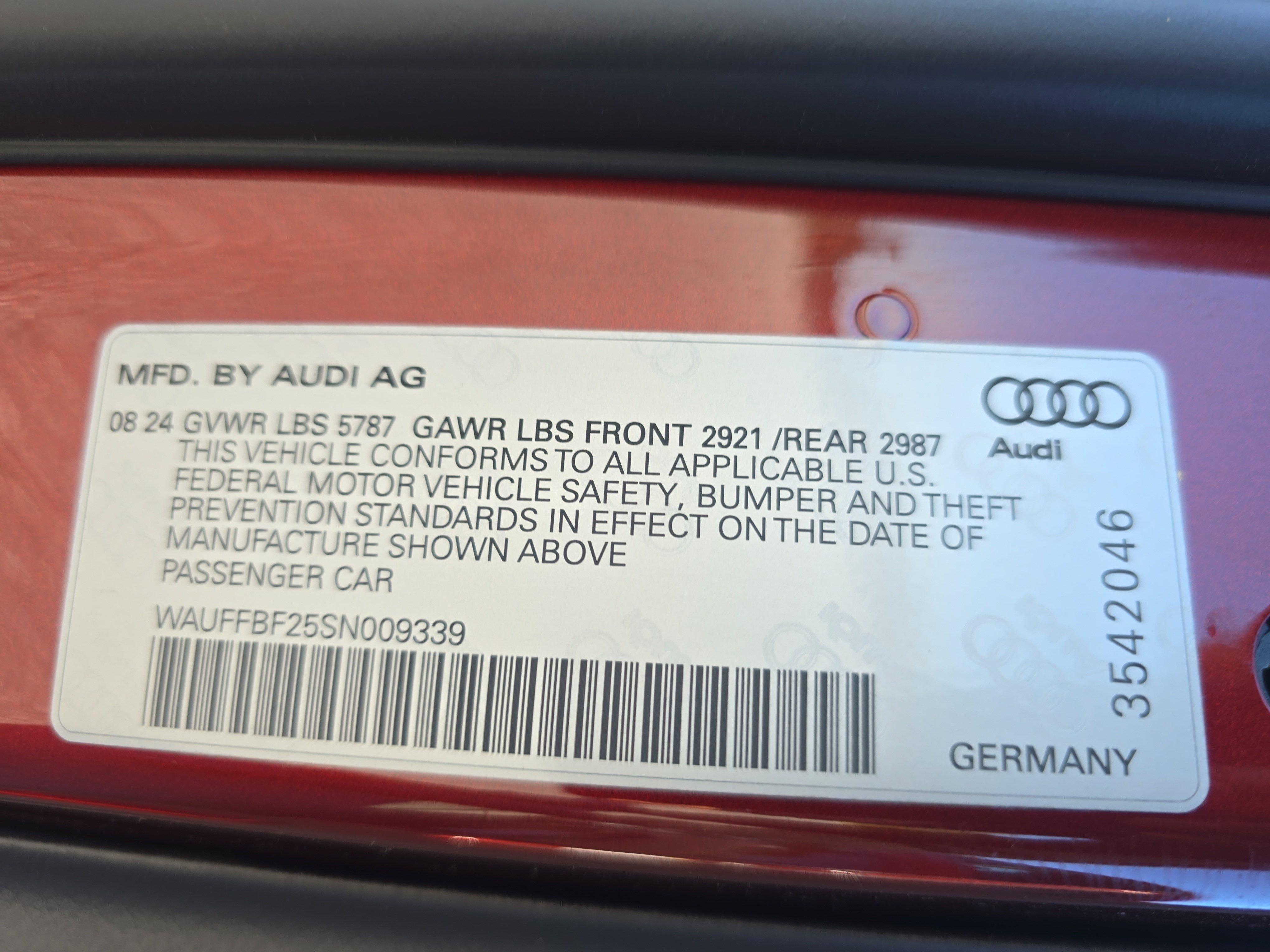 Certified 2025 Audi S6 Prestige image 34