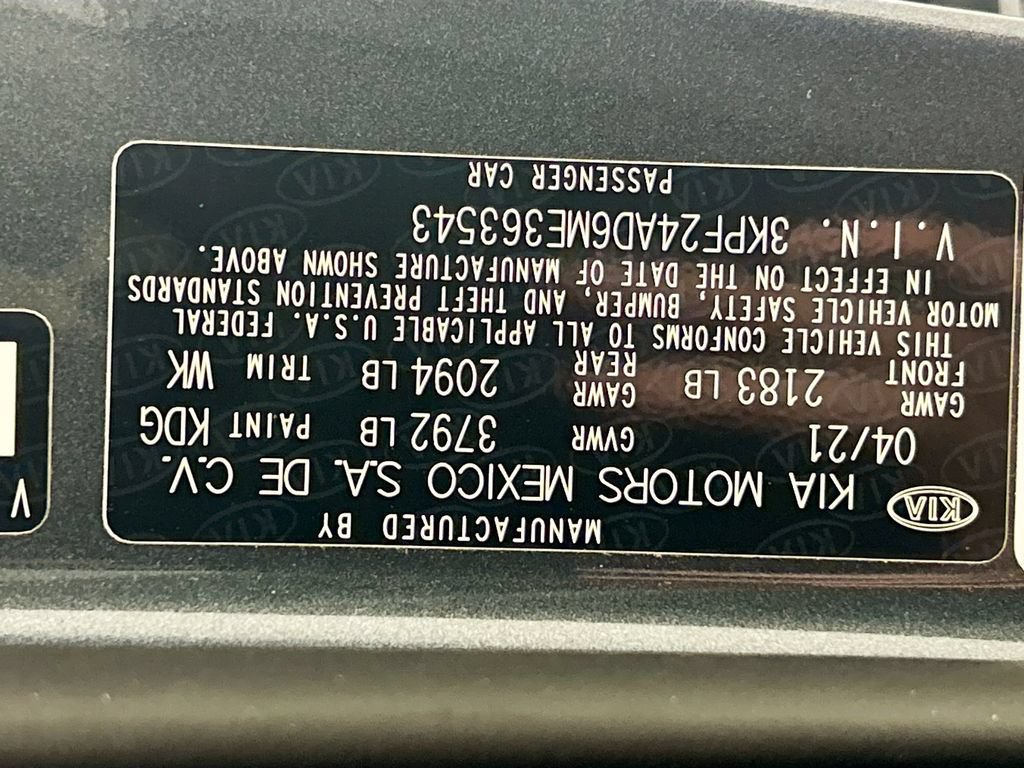 Used 2021 Kia Forte LXS FWD image 33