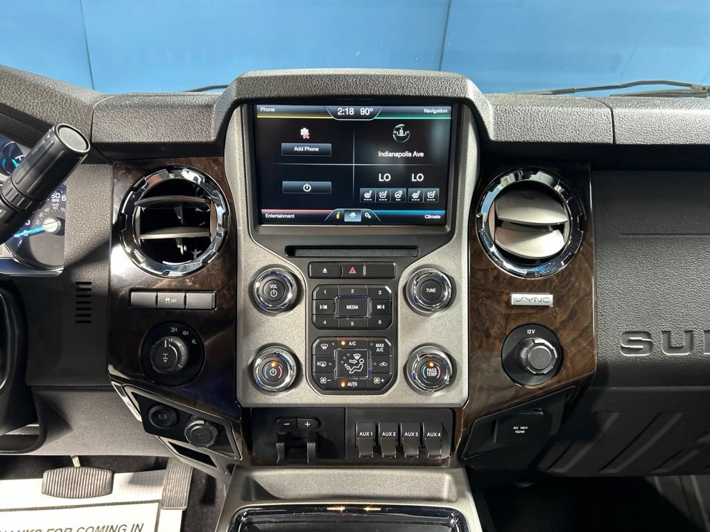 Used 2016 Ford F350 Platinum w/ Snow Plow Prep Package AWD/4WD image 28