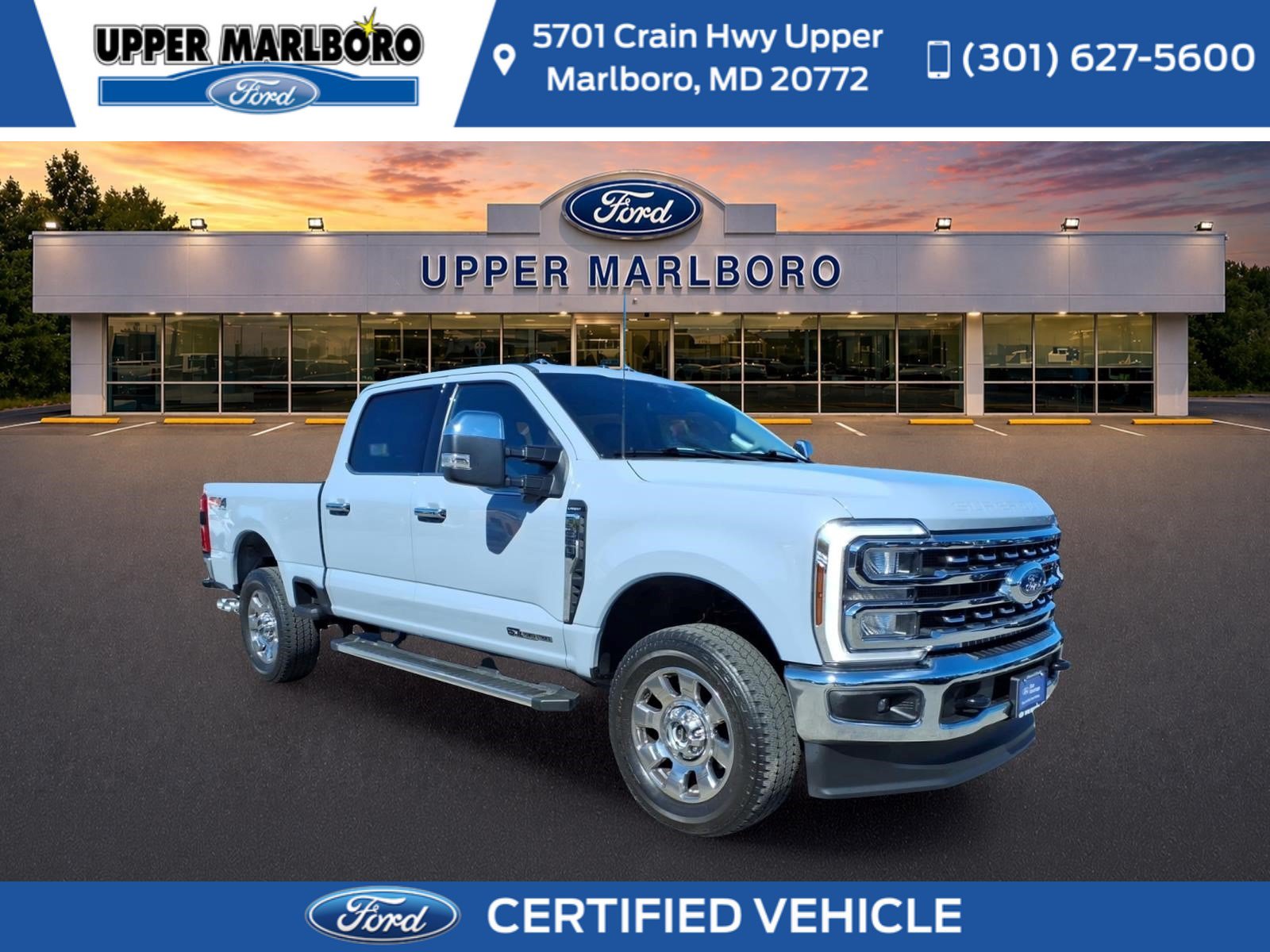 Certified 2024 Ford F250 Lariat w/ Chrome Package