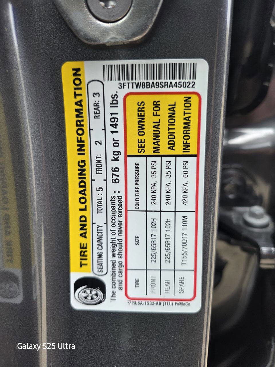 Used 2025 Ford Maverick XL w/ Equipment Group 102A image 34