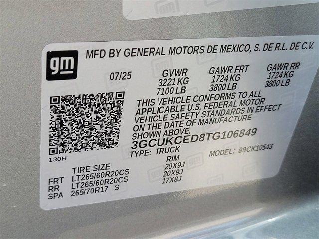 New 2026 Chevrolet Silverado 1500 Custom Trail Boss image 32