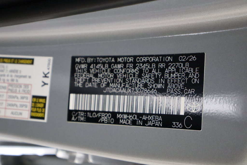 Used 2026 Toyota Prius LE FWD image 41