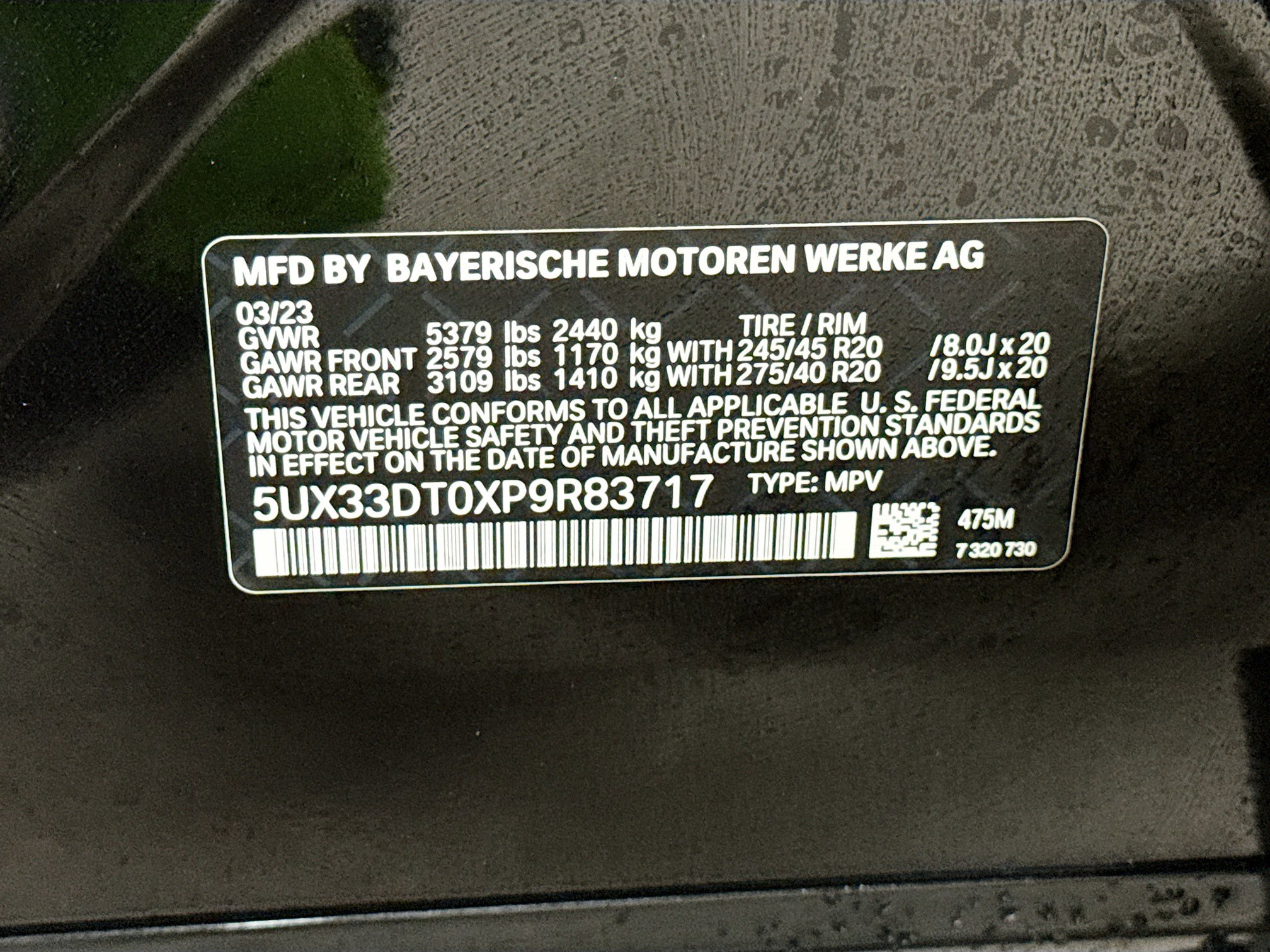 Certified 2023 BMW X4 xDrive30i w/ M Sport Package image 44