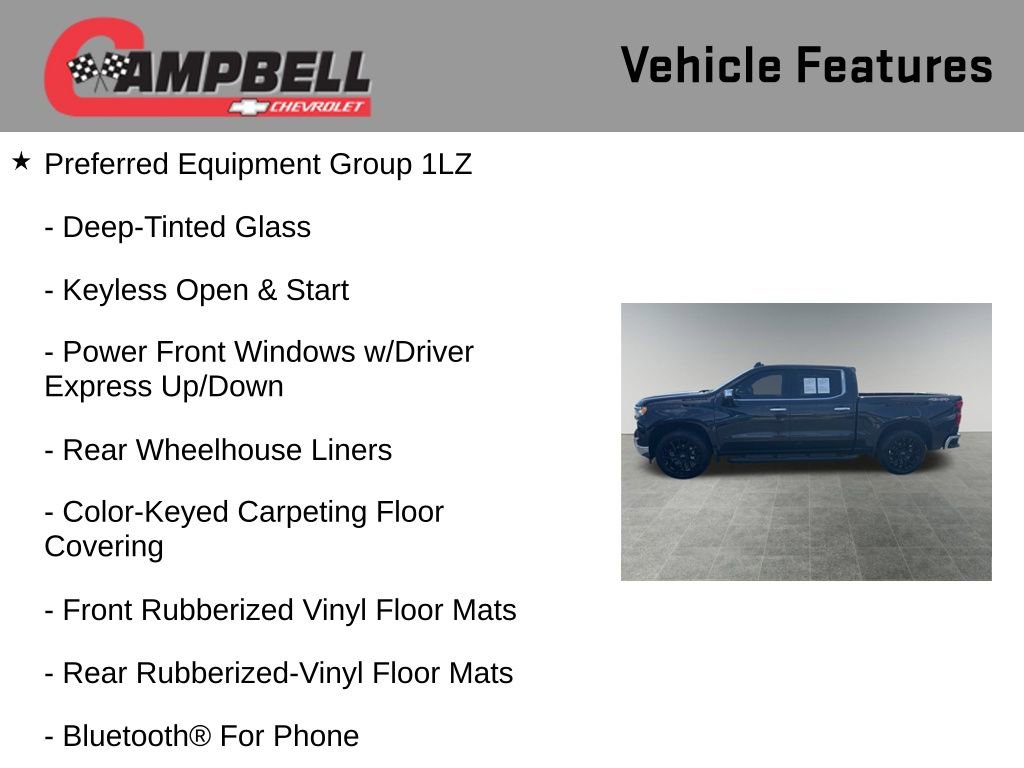 Used 2024 Chevrolet Silverado 1500 LTZ w/ Technology Package image 10
