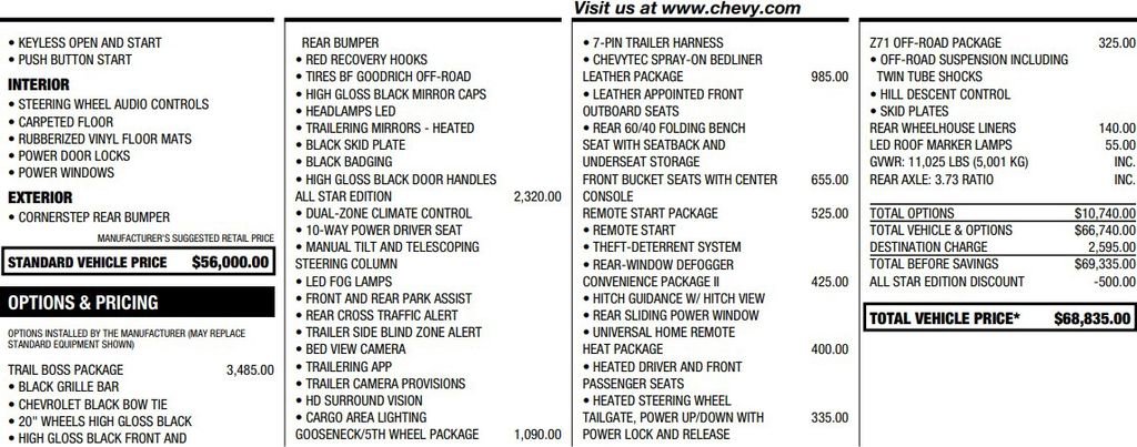 Used 2026 Chevrolet Silverado 2500 LT w/ Trail Boss Package AWD/4WD image 2
