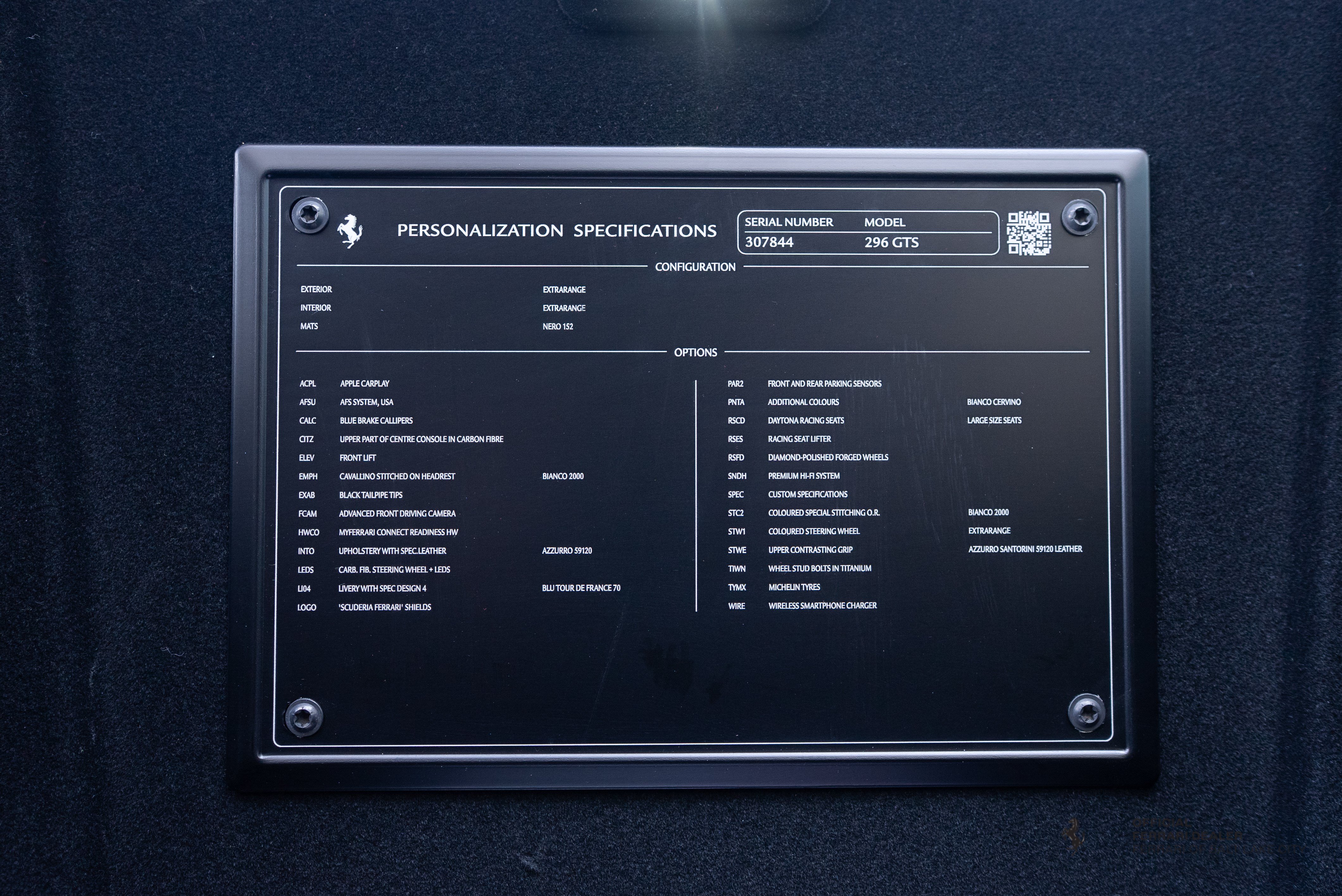 Certified 2024 Ferrari 296 GTS RWD image 8