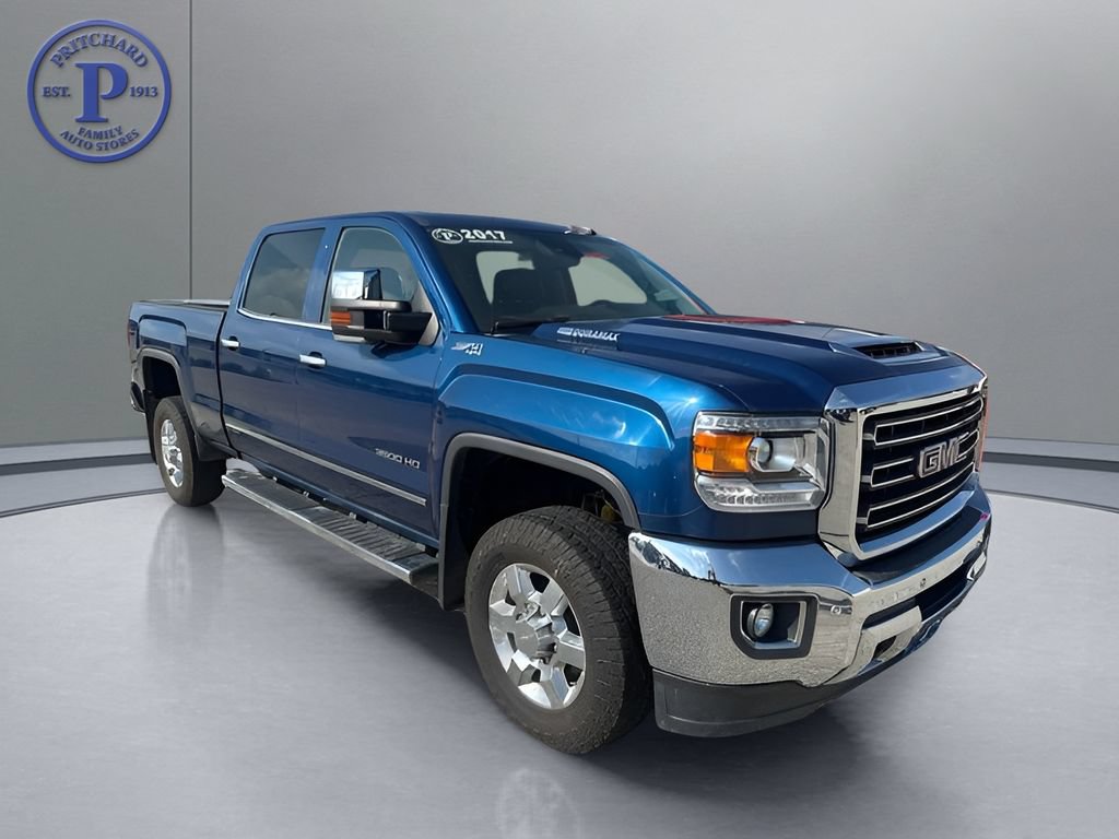 Used 2017 GMC Sierra 3500 SLT w/ Duramax Plus Package AWD/4WD image 1