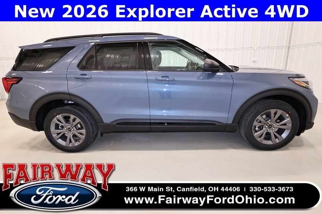 New 2026 Ford Explorer Active w/ Active Comfort Package