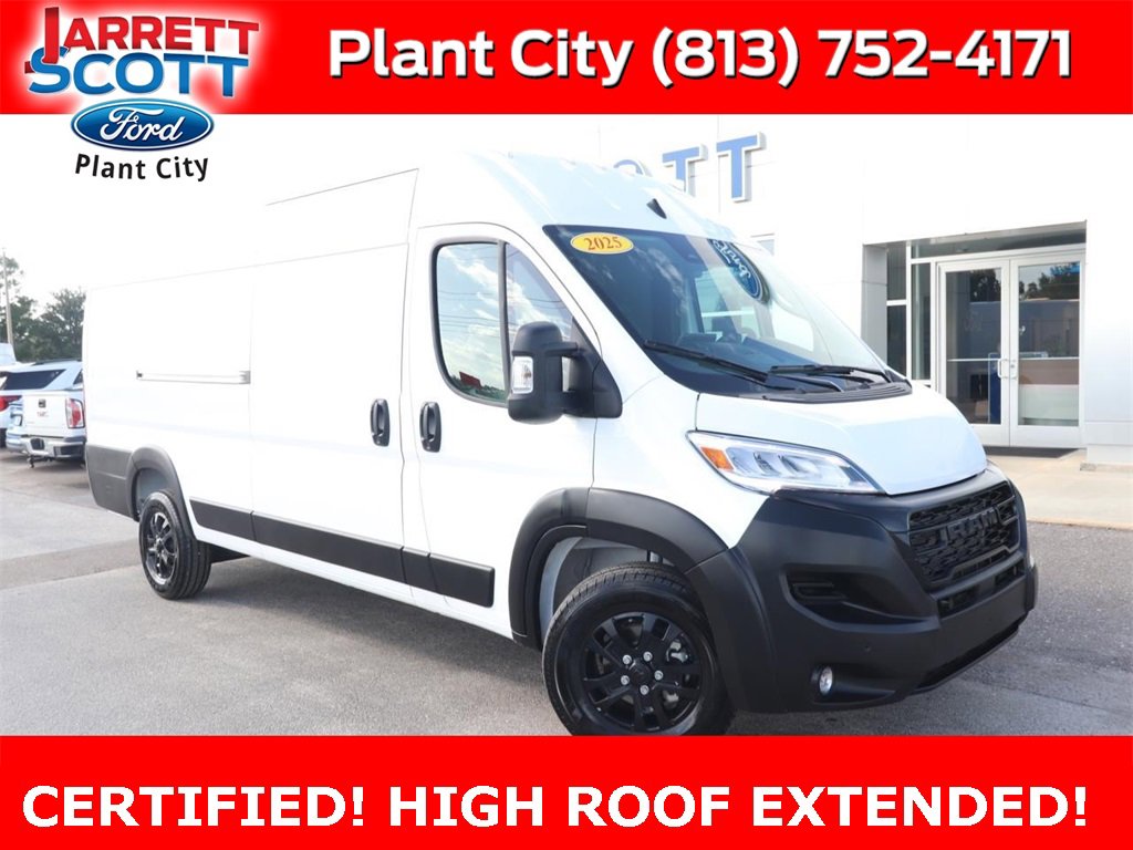 Used 2025 RAM ProMaster 3500 w/ Quick Order Package 22G SLT
