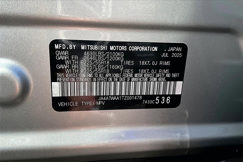 New 2026 Mitsubishi Eclipse Cross SE image 13